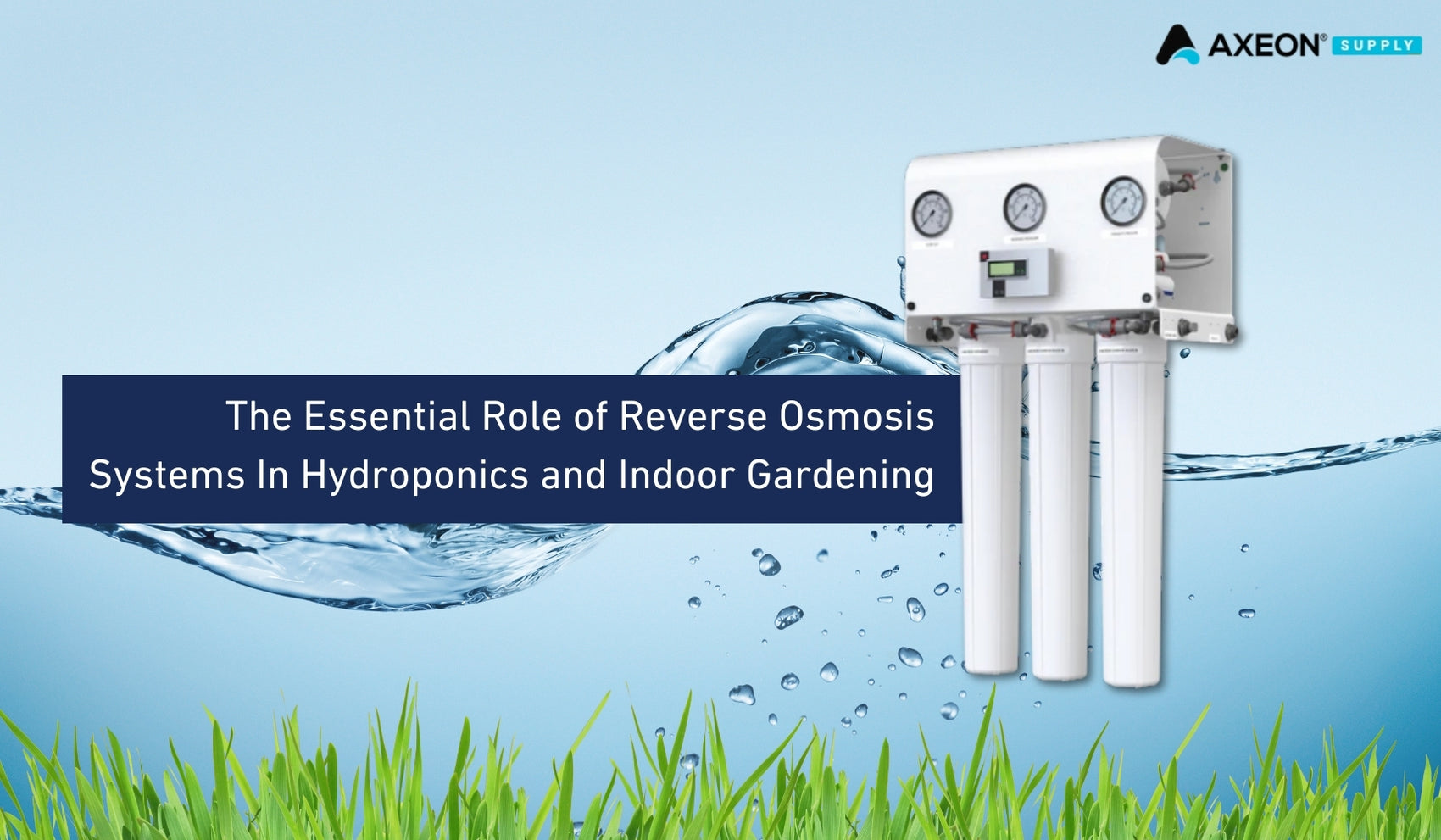 The Essential Role of Reverse Osmosis Systems in Hydroponics and Indoor Gardening