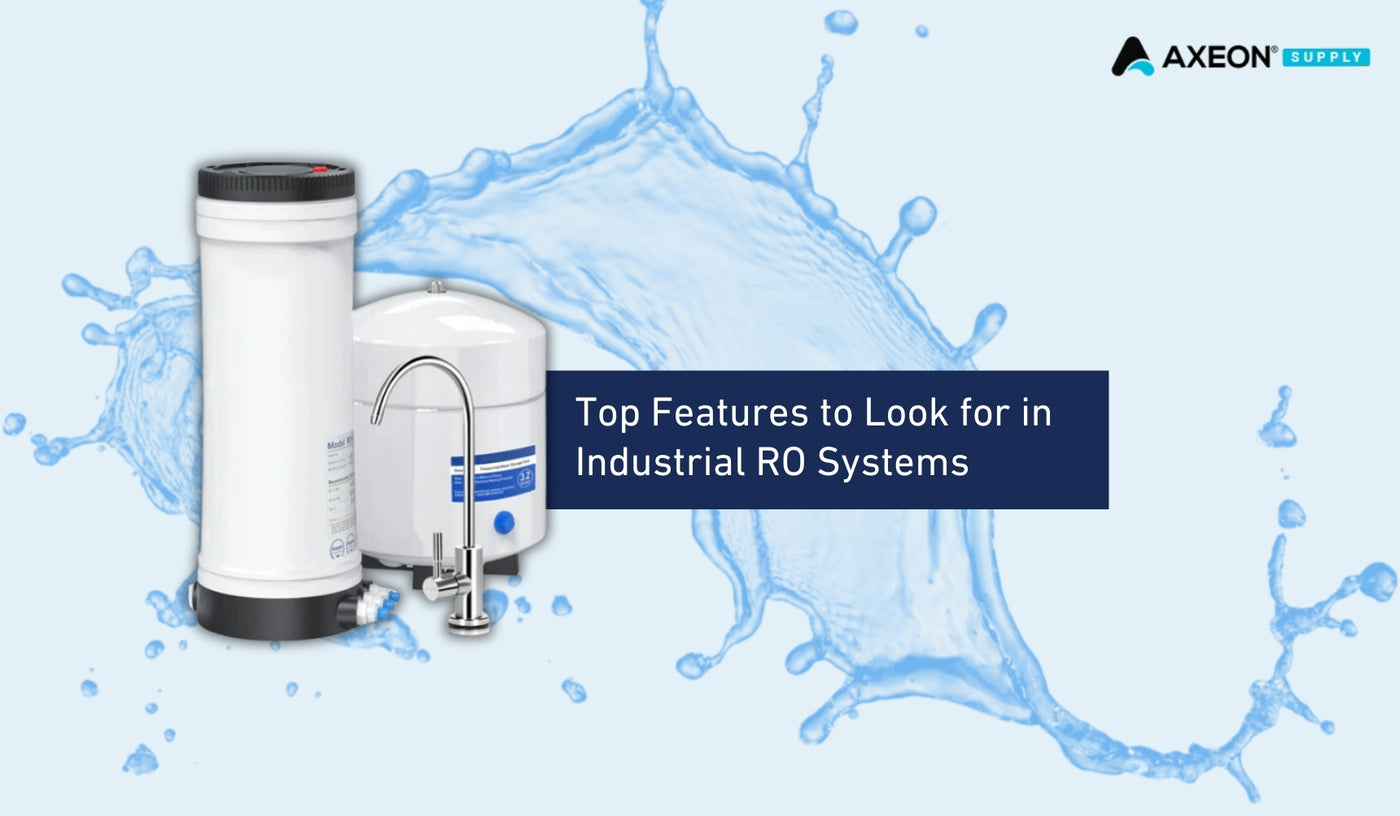 Top Features to Look for in Industrial RO Systems