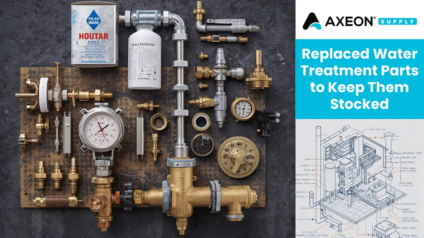 Top 7 Most Replaced Water Treatment Parts and How to Keep Them Stocked