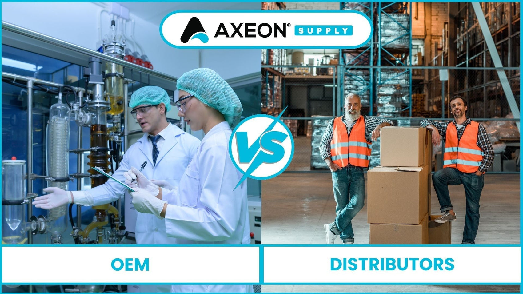 OEMs vs Distributors: How AXEON Supply Simplifies Bulk Ordering & Fulfillment