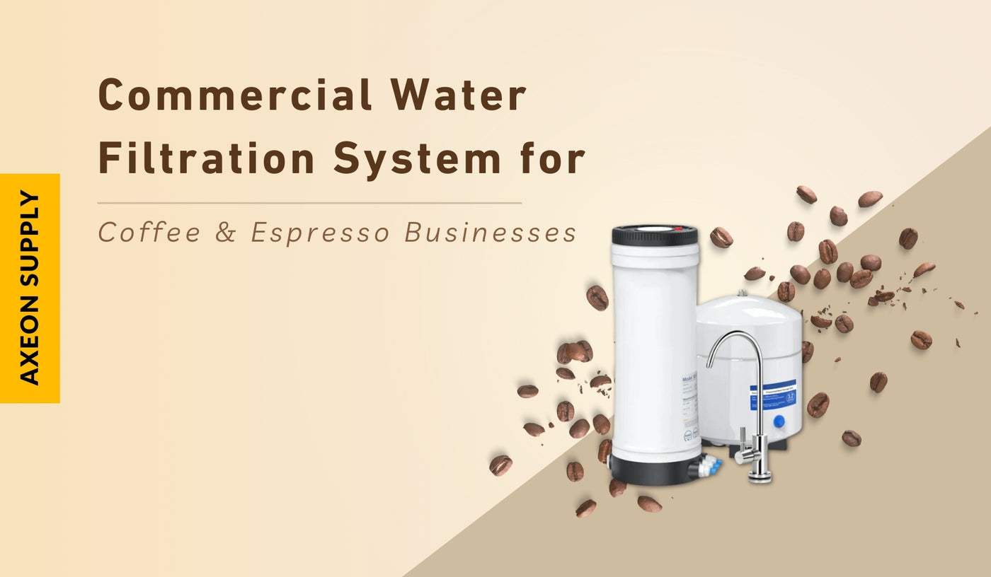 Commercial Water Filtration System for Coffee & Espresso Businesses