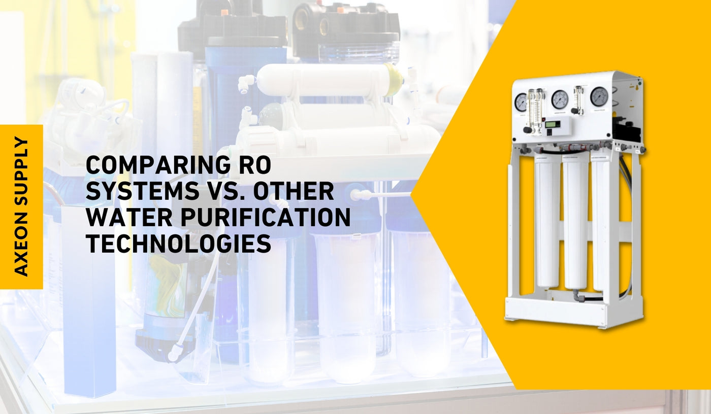 Comparing RO Systems vs. Other Water Purification Technologies: Which is Right for You?