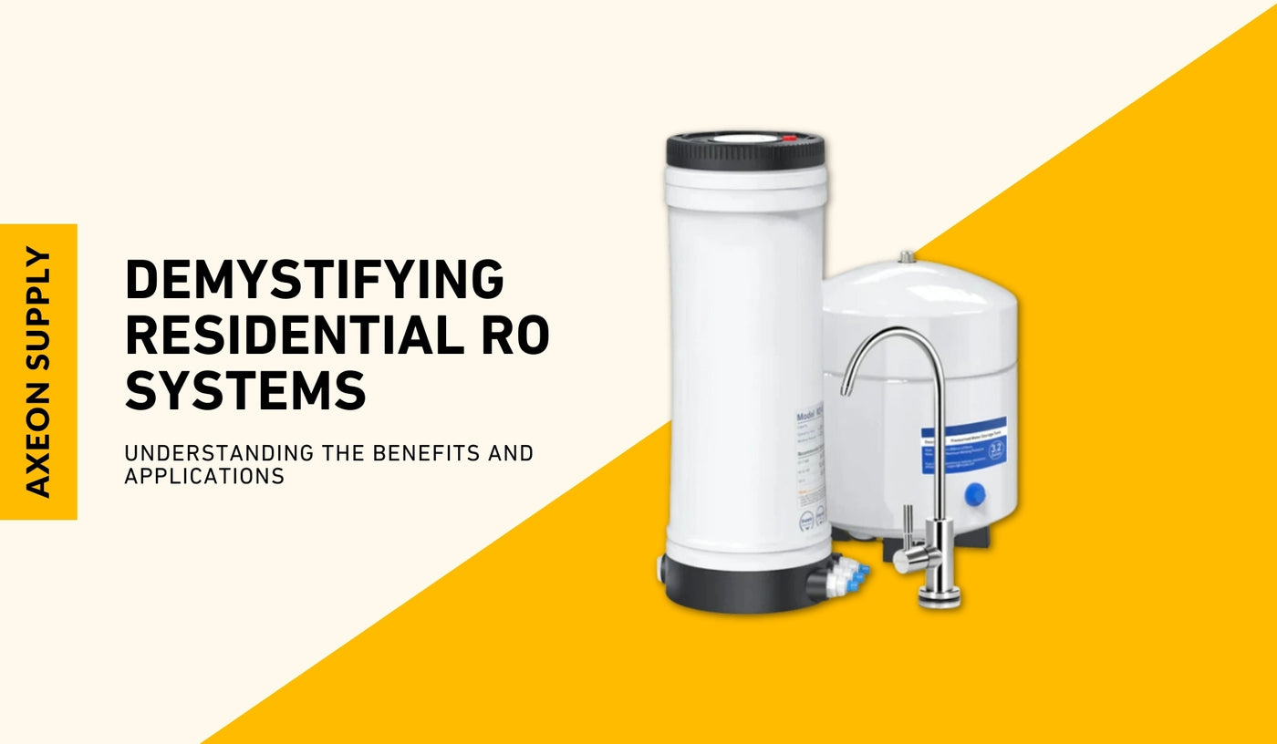 Facts about Residential RO Systems: Understanding the Benefits and Applications