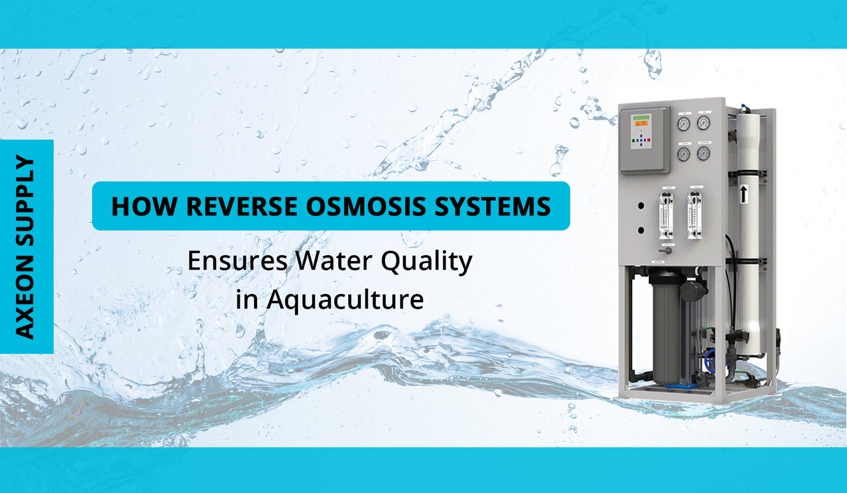 How Reverse Osmosis Systems Ensures Water Quality in Aquaculture