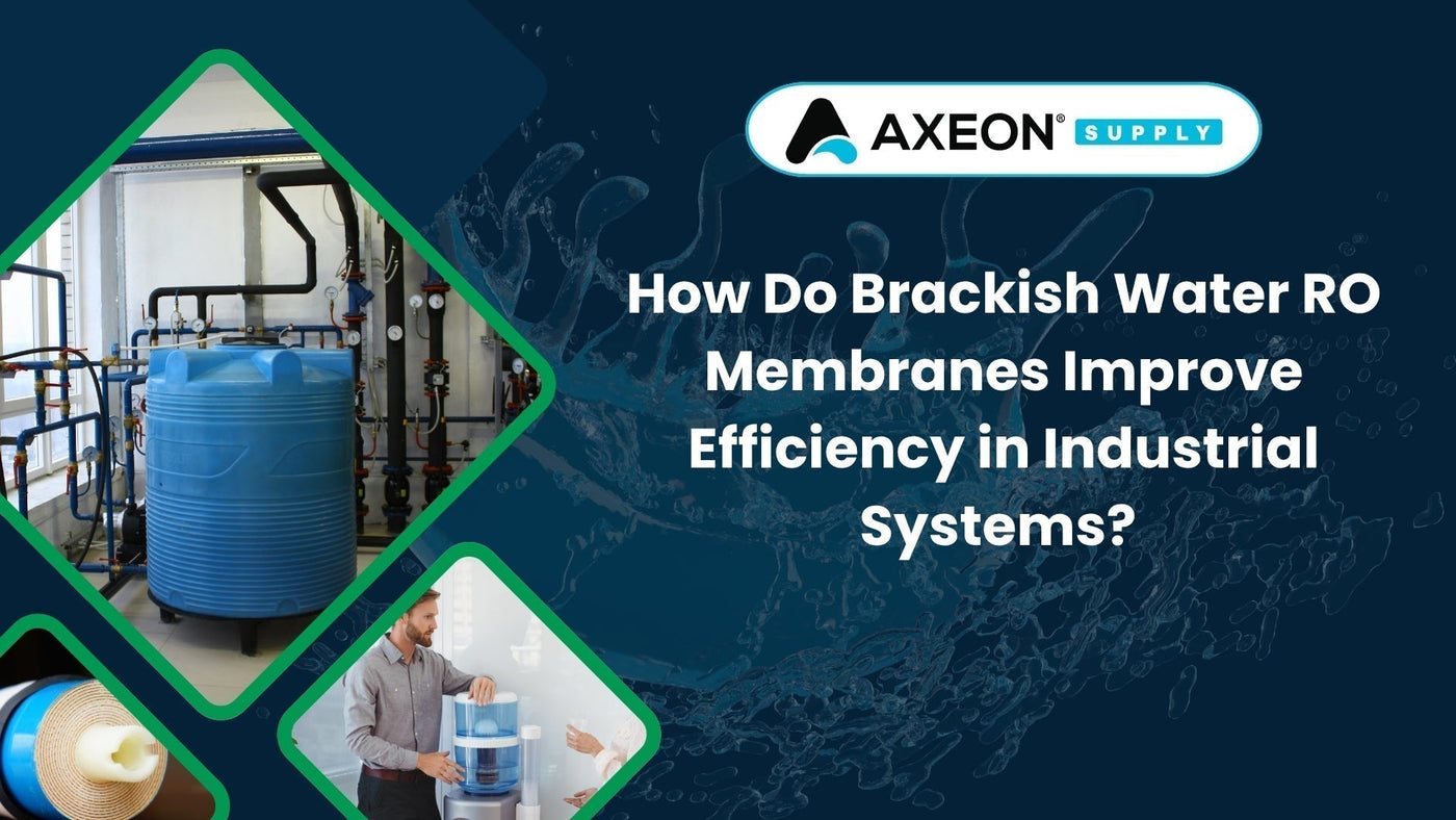 How Do Brackish Water RO Membranes Improve Efficiency in Industrial Systems?