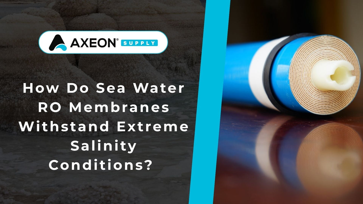 How Do Sea Water RO Membranes Withstand Extreme Salinity Conditions?