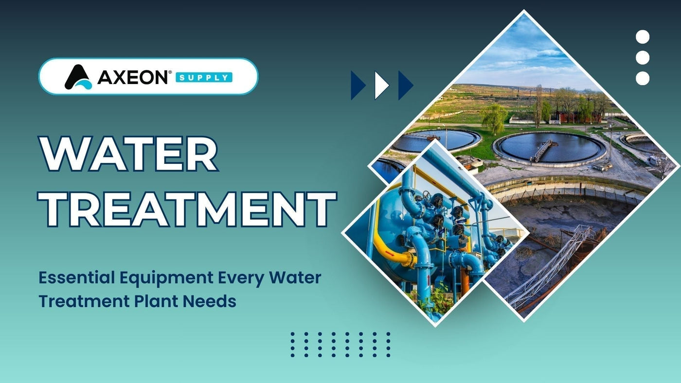 Essential Equipment Every Water Treatment Plant Needs