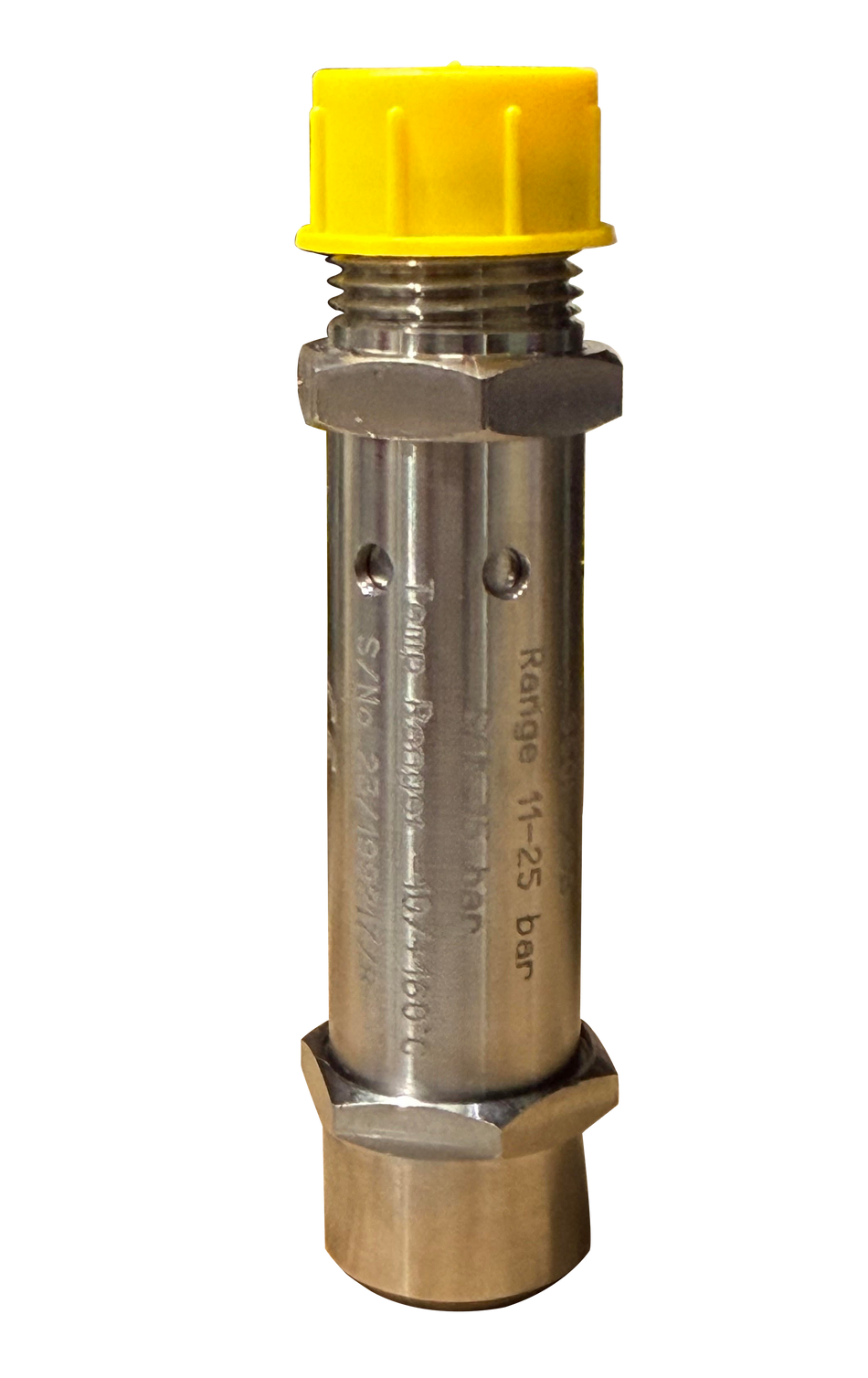 211431- VALVE, SAFETY RELIEF, 1/2" MNPT INLET X 1/2" FNPT OUTLET, 25 BAR, AXEON