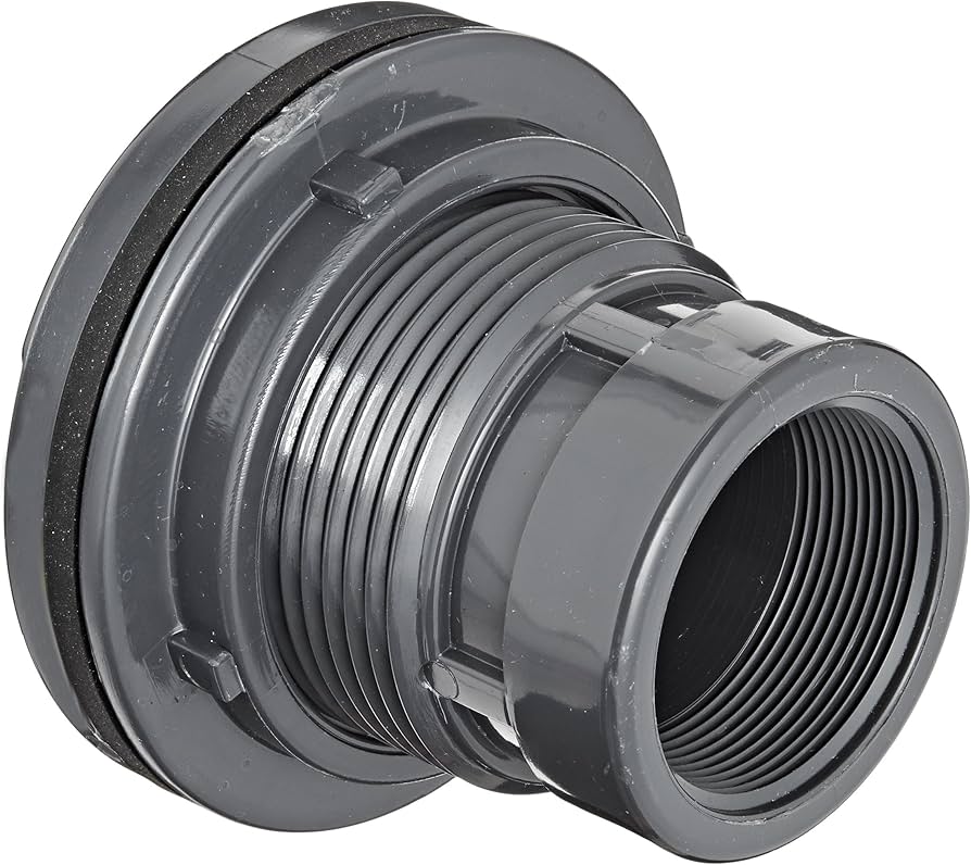 201285- BULK HEAD, PVC, SCH 80, 1/2" SLIP 1/2" FNPT, SPEARS