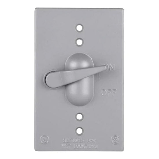 Single Pole Toggle Switch ON/OFF 110V | AXEON Supply – AXEONSupply.com