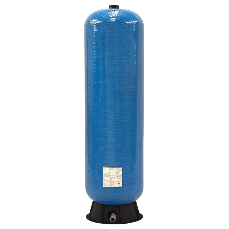200942- TANK, BLADDER, FRP, 16" X 57.5", 40 (27) GAL, 1", ROMATE