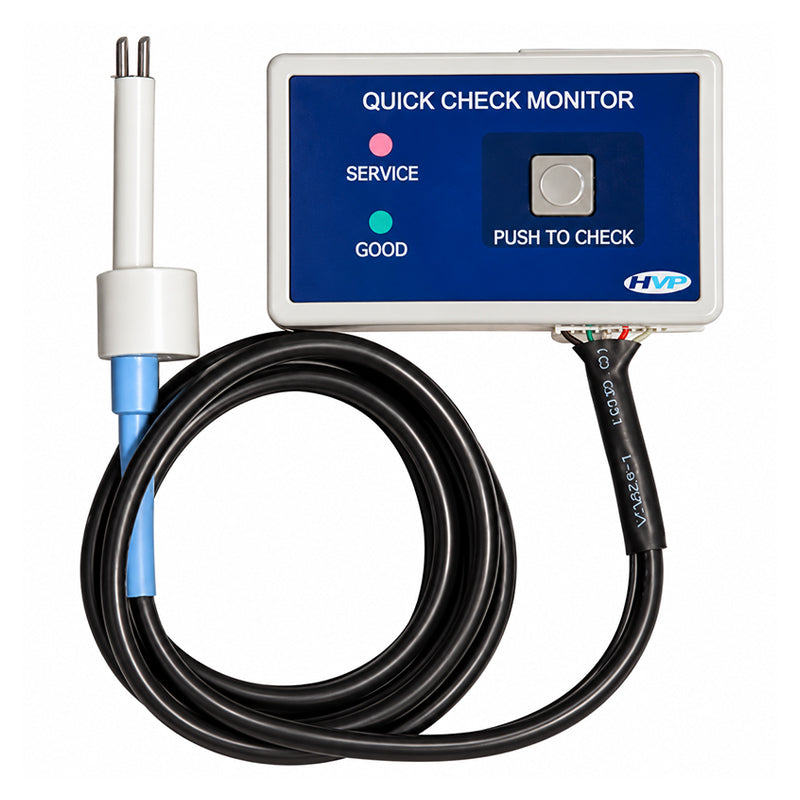 201383- PUSH-IN, 1/4" MONITOR, TDS, CHECk QUICK, QC-1, HM DIGITAL