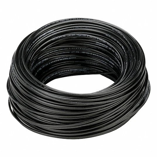 201957- TUBING, LP, BLACK, 5/8", PER FT, 100FT/RL, PARKER