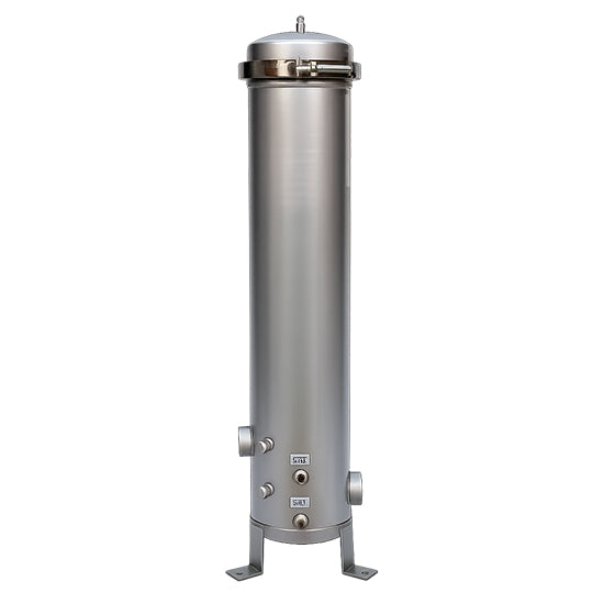 210520- HOUSING, MULTI-CART, SS, 316, 5 RND 30", 150 PSI, 2" MNPT, SHELCO