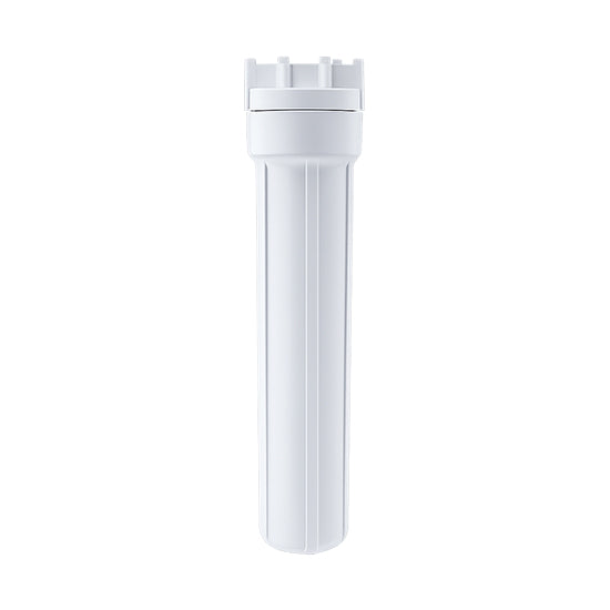 207281- HOUSING, FILTER, WHT/WHT, 2.5" X 10", SGL O-RING, NPR, 1/4" FNPT, SFH25, PENTAIR