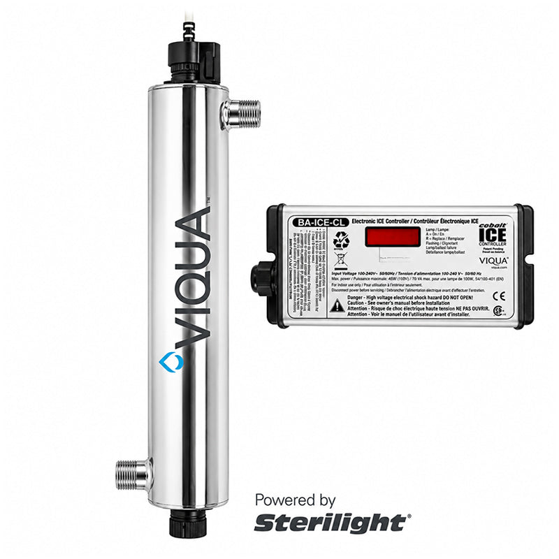209099- UV LIGHT, 18 GPM, VH410, 110V 60HZ, 3/4" FNPT, 1", VIQUA