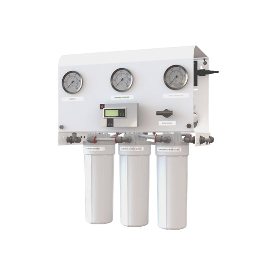 212532- SYSTEM, RO, LP-500, 10" FILTERS, 110V 60HZ 1PH, AXEON