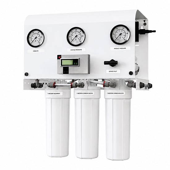 212532- SYSTEM, RO, LP-500, 10" FILTERS, 110V 60HZ 1PH, AXEON