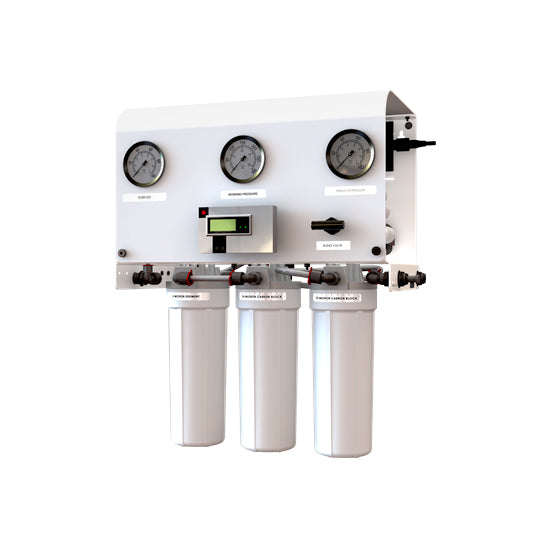 212533- SYSTEM, RO, LP-500, 10" FILTERS, 220V 60HZ 1PH, AXEON