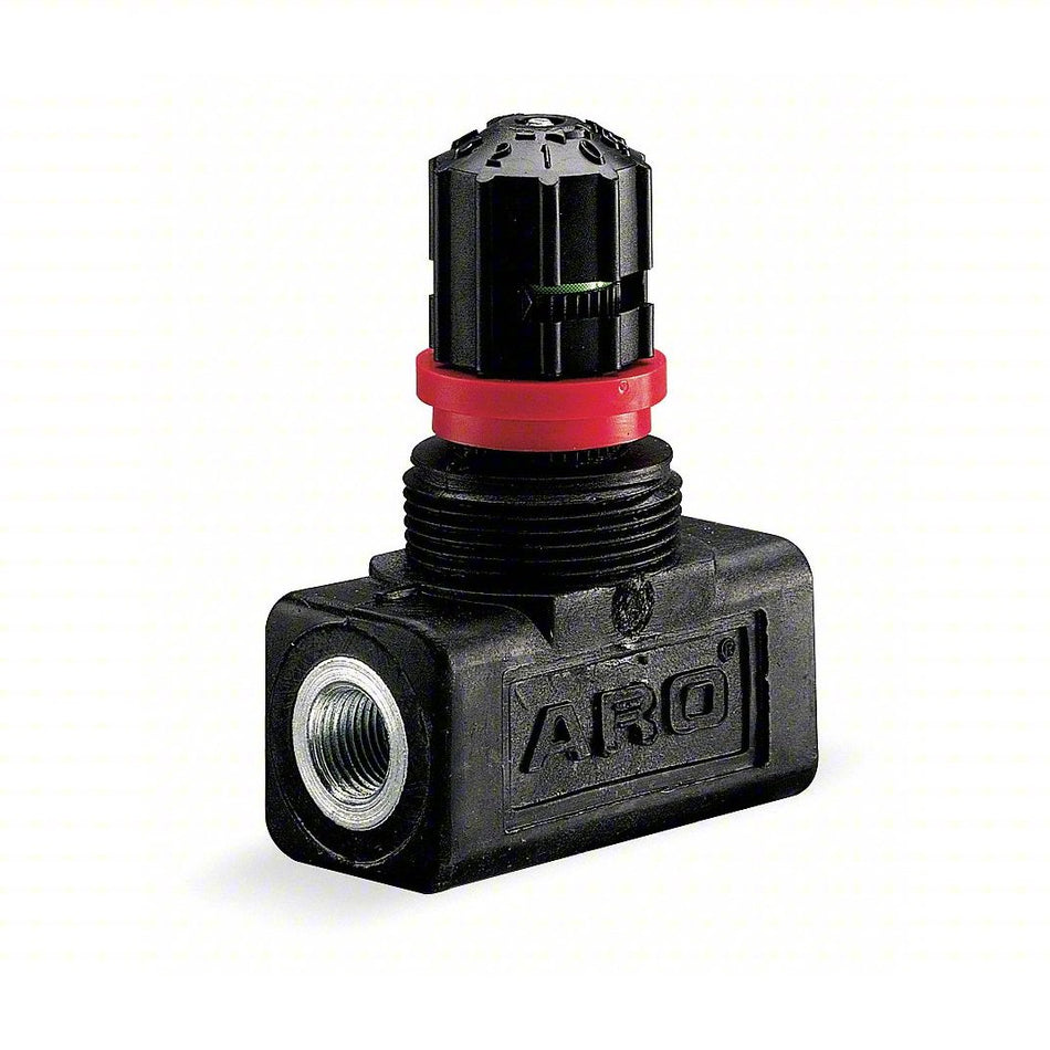 211792- VALVE, NEEDLE PANEL MOUNT, ZINC PLATED, 200 PSI