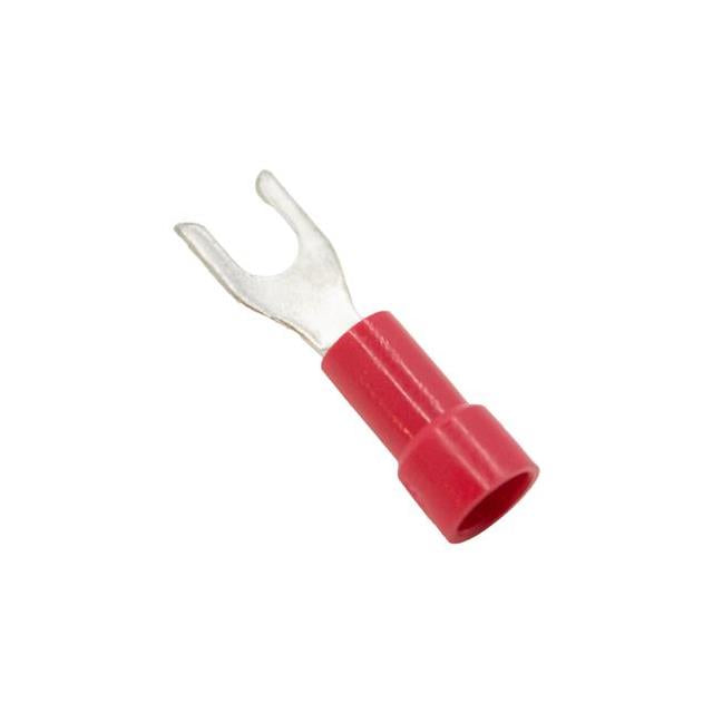 203356- TERMINAL, SPADE, #22-18 AWG, INSULATED, RED