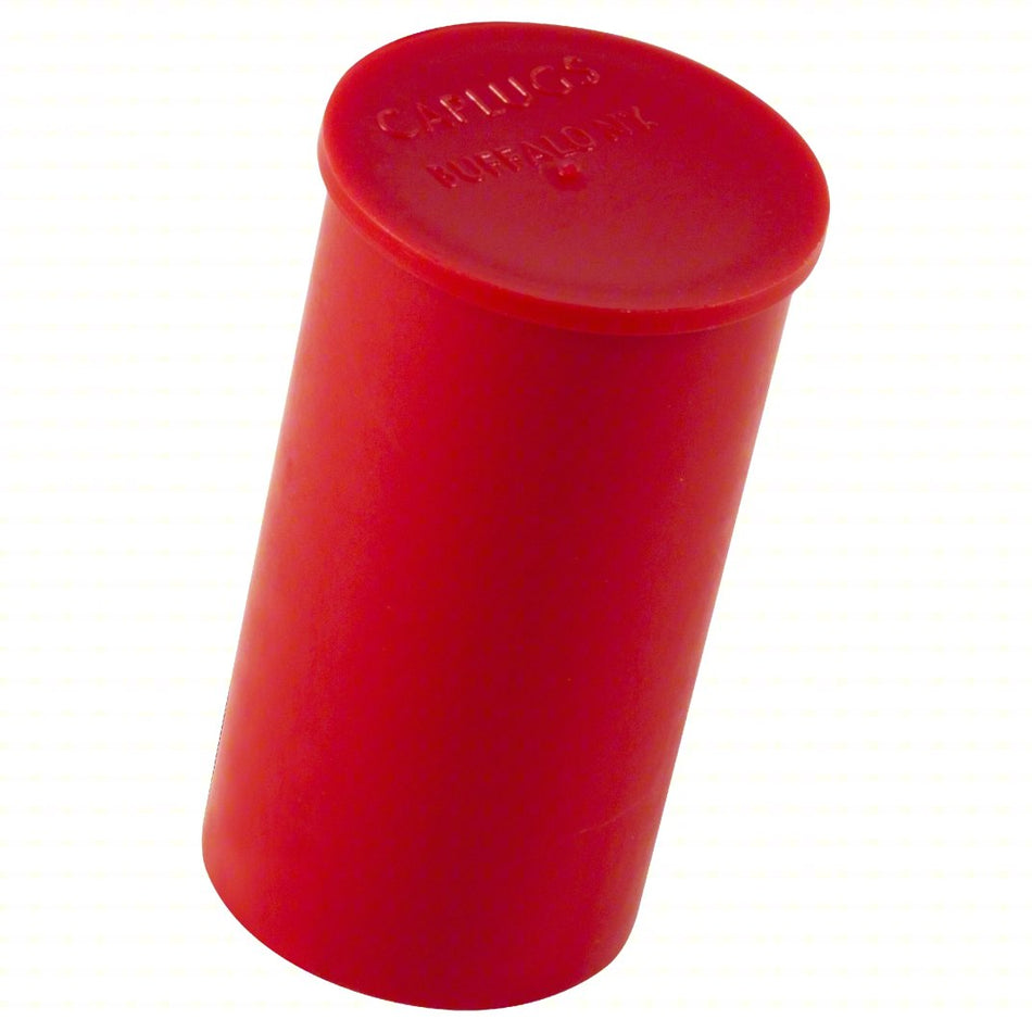 201913- CAP, PLUG, RED, 3/8"