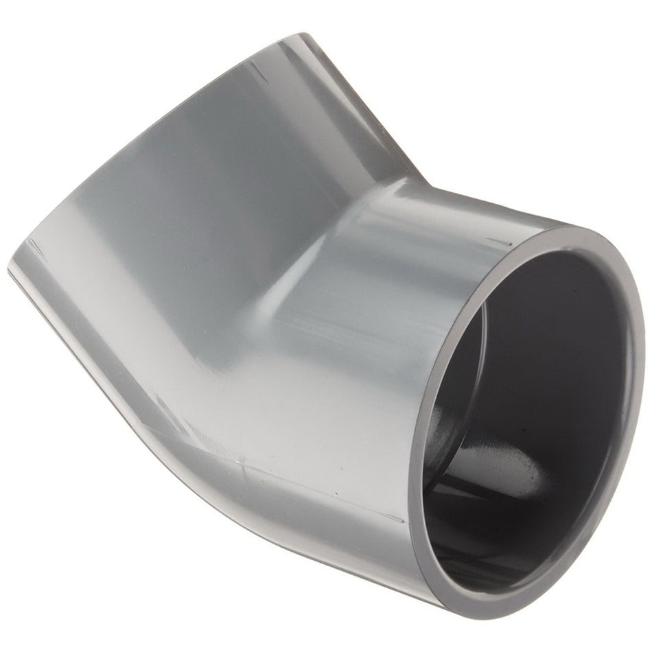 206689- ELBOW, 45 DEG, 2", S PVC, SCH80, SPEARS