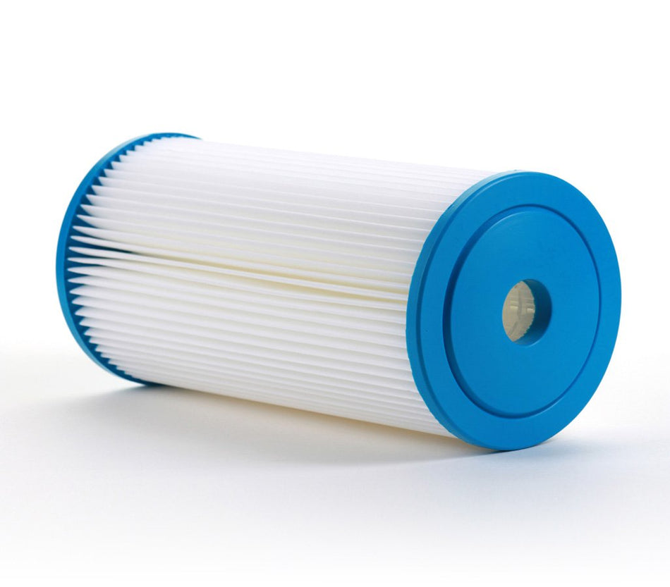AXEON SPF-45-1010 Polyester Pleated Sediment Filter Cartridge 4.5" X 10" 10 Mic