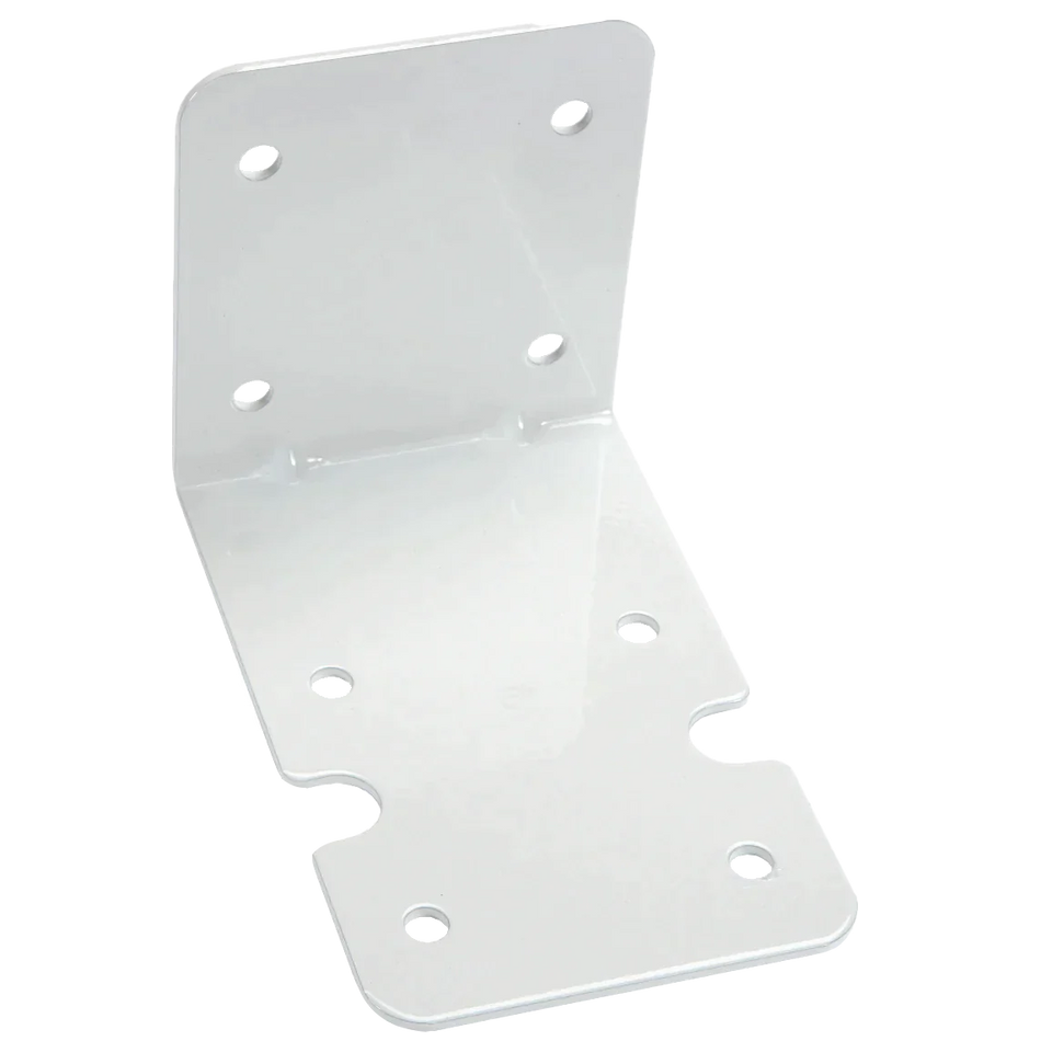 AXEON Steel Bracket Single 4.5" White
