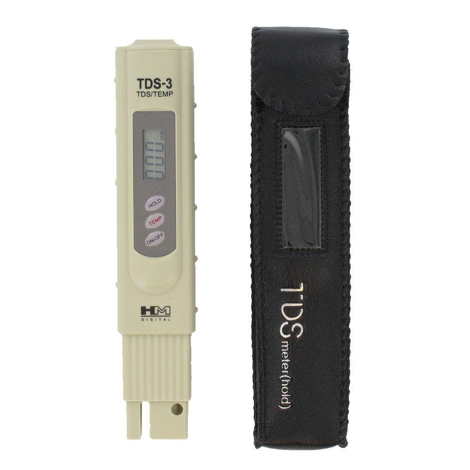 HM Digital TDS-3 Handheld TDS Meter With Thermometer