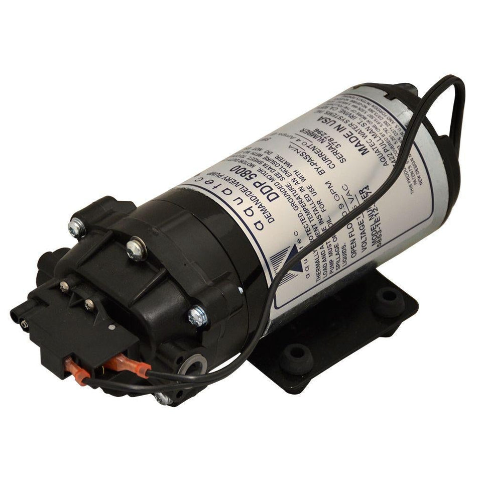 207039 - Aquatec 5800 Booster Pump .35 GPM 50PSI 3/8" QC 12V