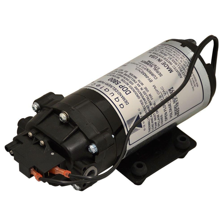 207039- PUMP, BOOSTER, 5800, .35GPM, 50PSI, 12V, 3/8'' QC, AQUATEC